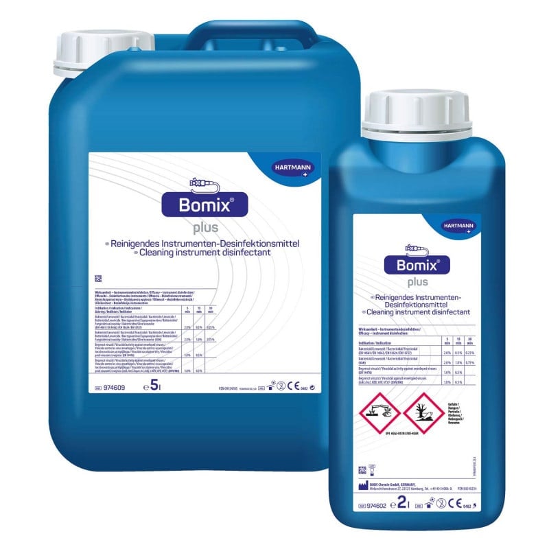 Bomix® plus Instrument Disinfectant 2 litre bottle