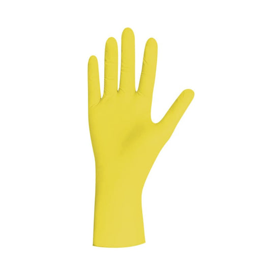 Unigloves Pearl Nitrile Gloves yellow | S