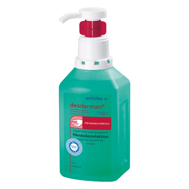 desderman® Hand Sanitiser 500 ml Hyclick bottle