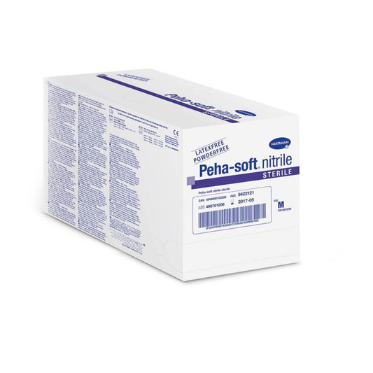 Peha-soft Nitrile, Sterile Gloves L