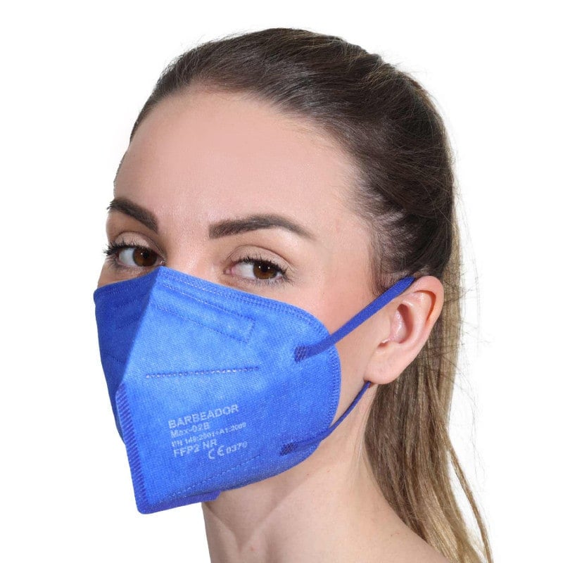 Coloured FFP2 Mask blue