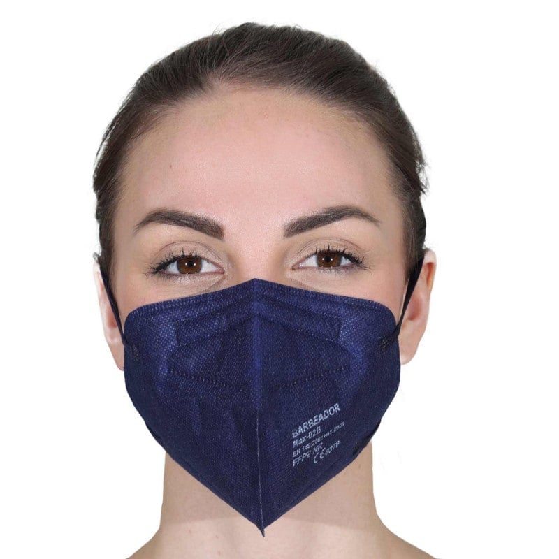 Coloured FFP2 Mask dark blue