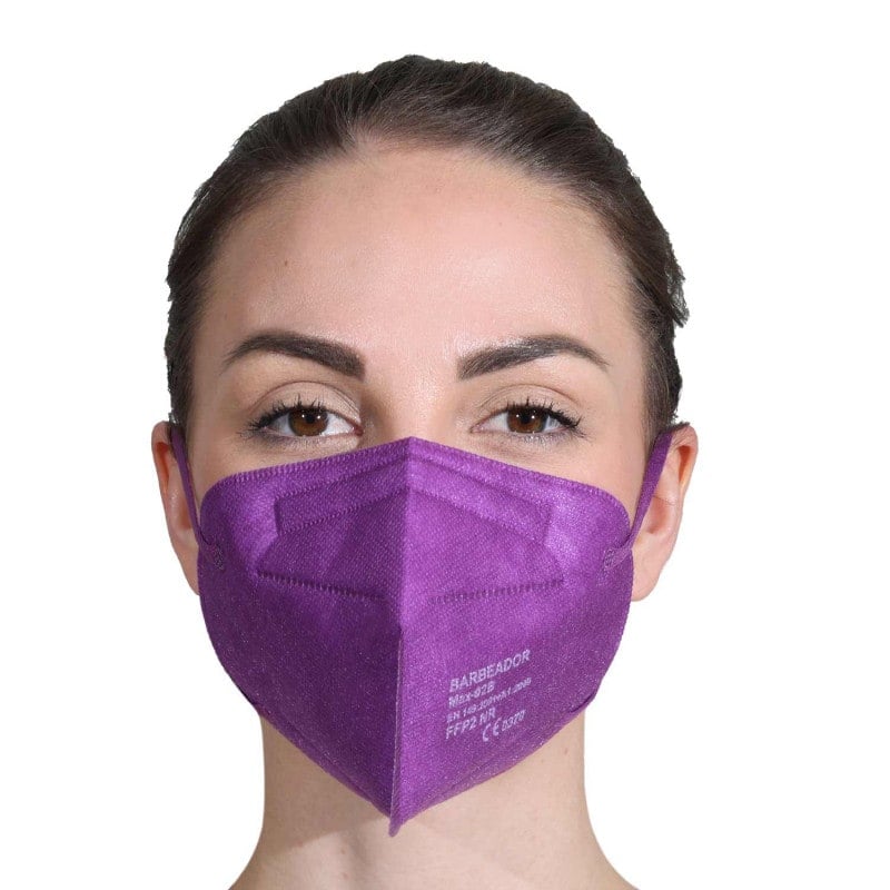 Coloured FFP2 Mask purple