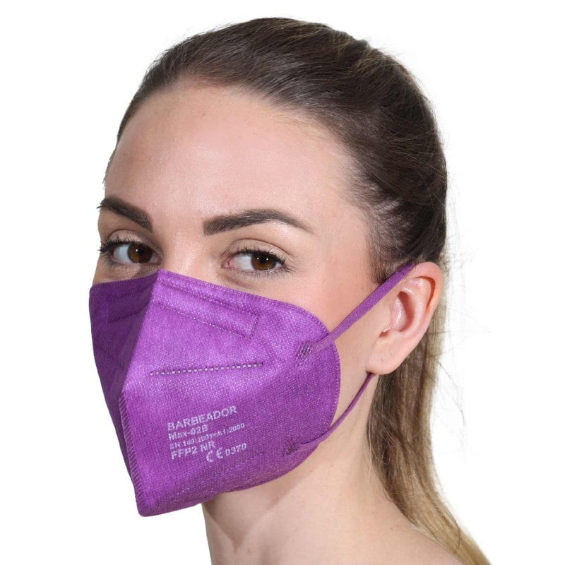 Coloured FFP2 Mask purple