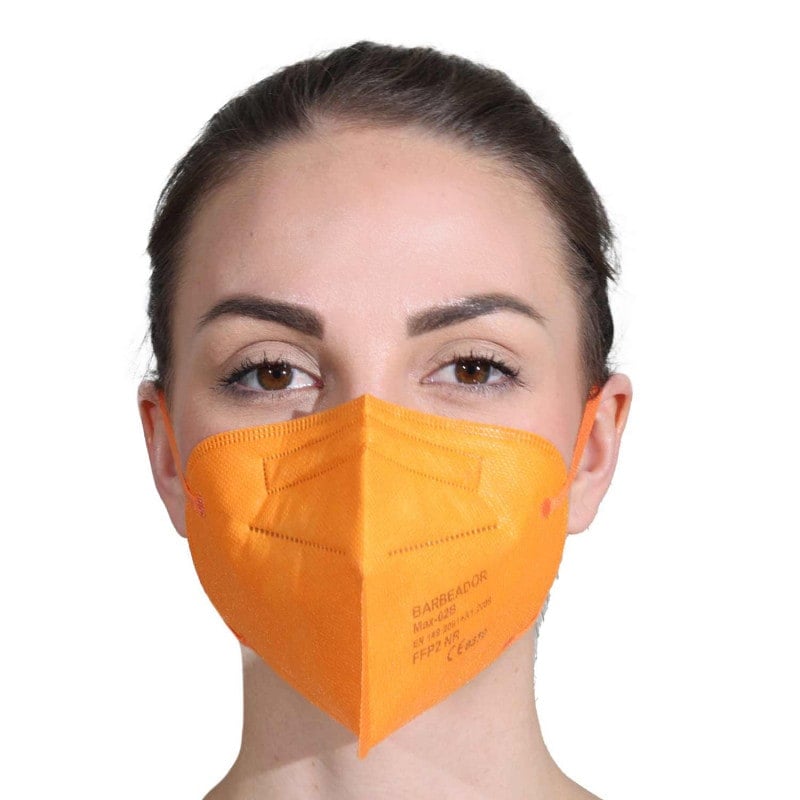 Coloured FFP2 Mask orange