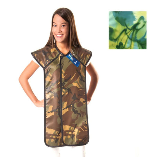 Dental Panoramic Apron green pattern (#5-4)