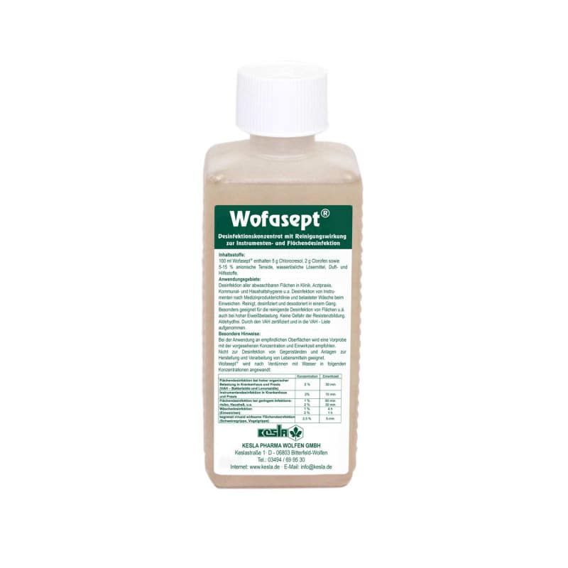 Wofasept® Disinfectant Concentrate 250 ml Bottle