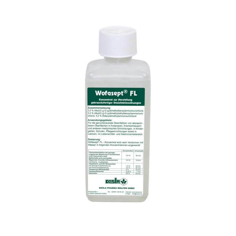 Wofasept® FL Concentrate 250 ml Bottle