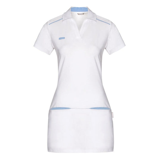 Tamara Long Polo Shirt M | light blue