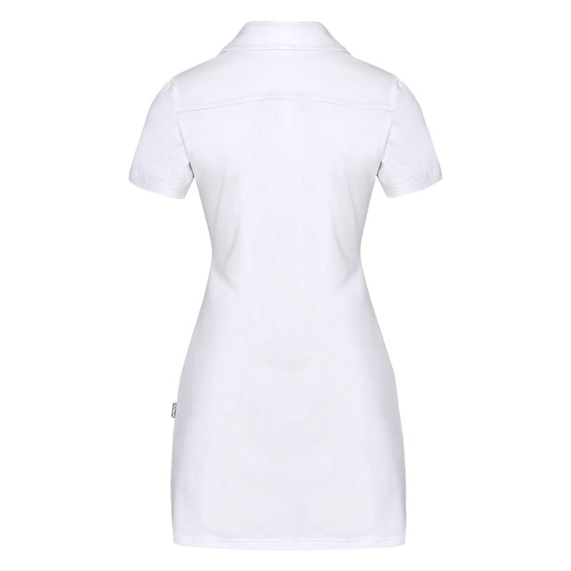 Tamara Long Polo Shirt S | white