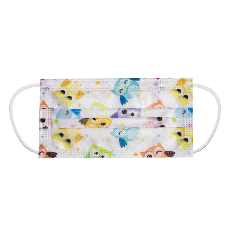 Teqler Surgical Masks with Design owl