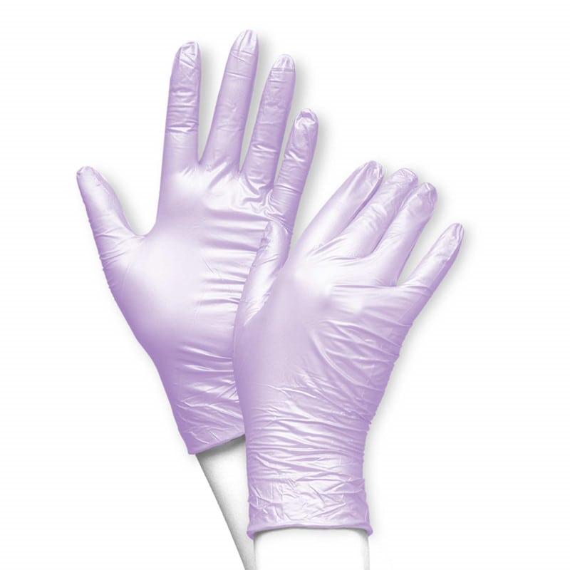 Unigloves FANCY Nitrile Gloves violet | M