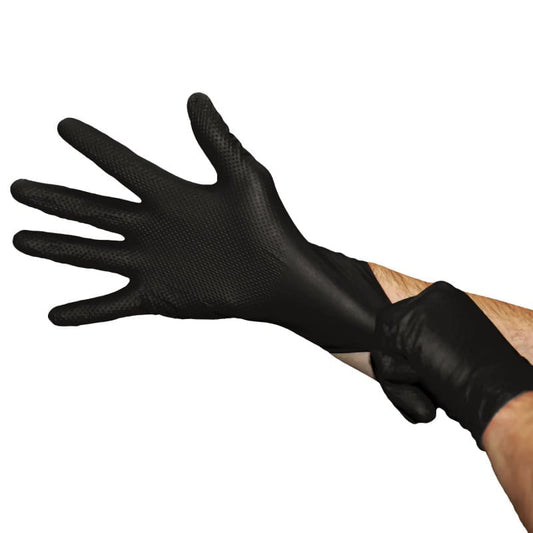 High Grip Nitrile Gloves S