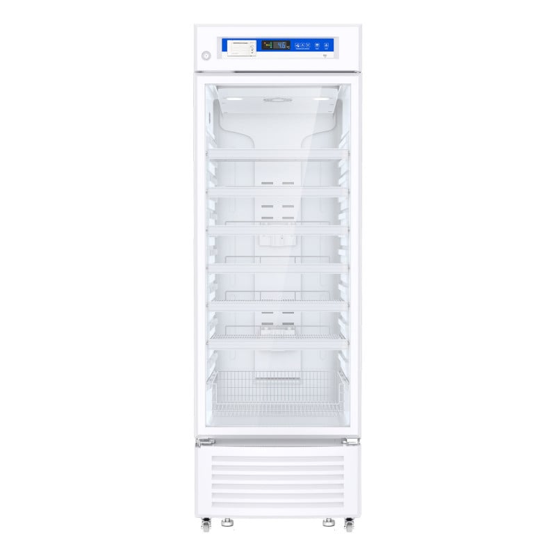 Pharmacy Refrigerator YC-395 with glass door