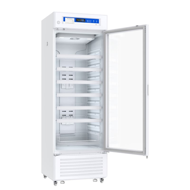 Pharmacy Refrigerator YC-395 with glass door