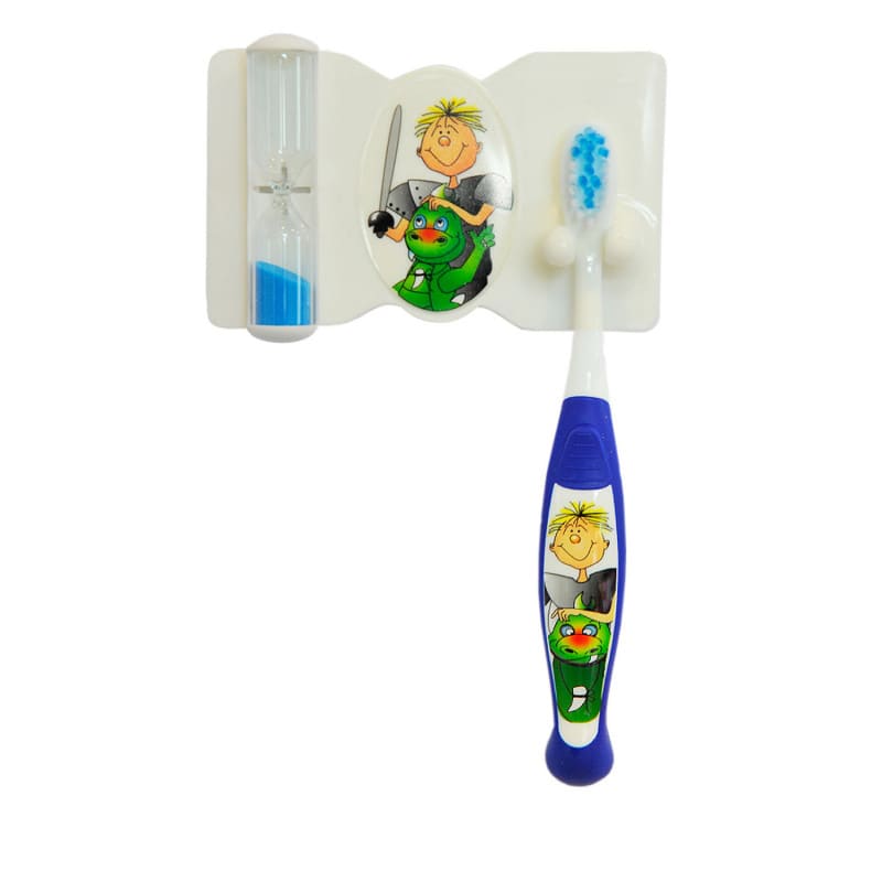 Tooth Brushing Set for Children blue