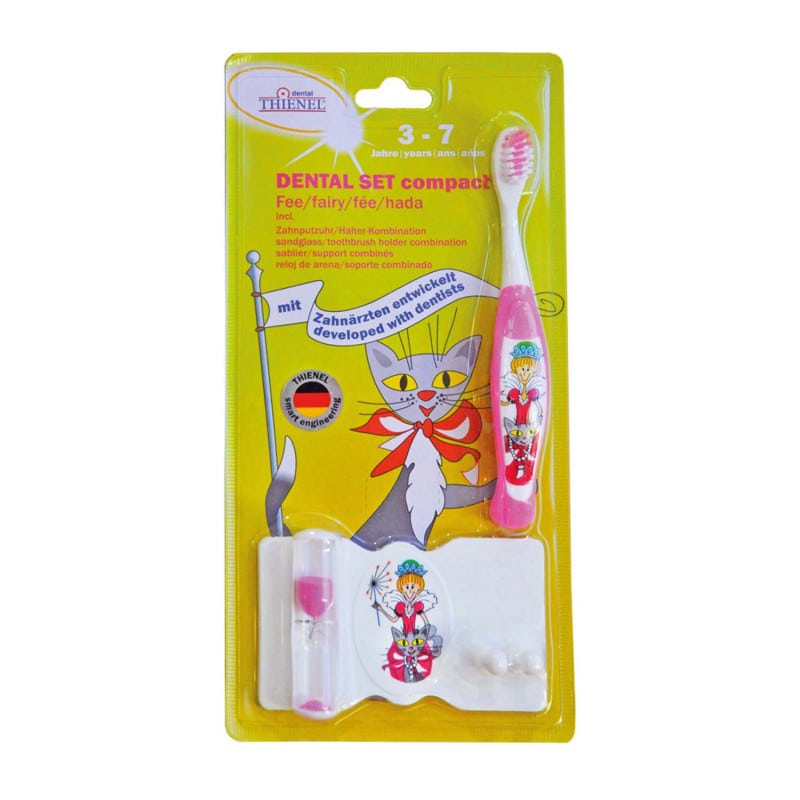 Tooth Brushing Set for Children pink