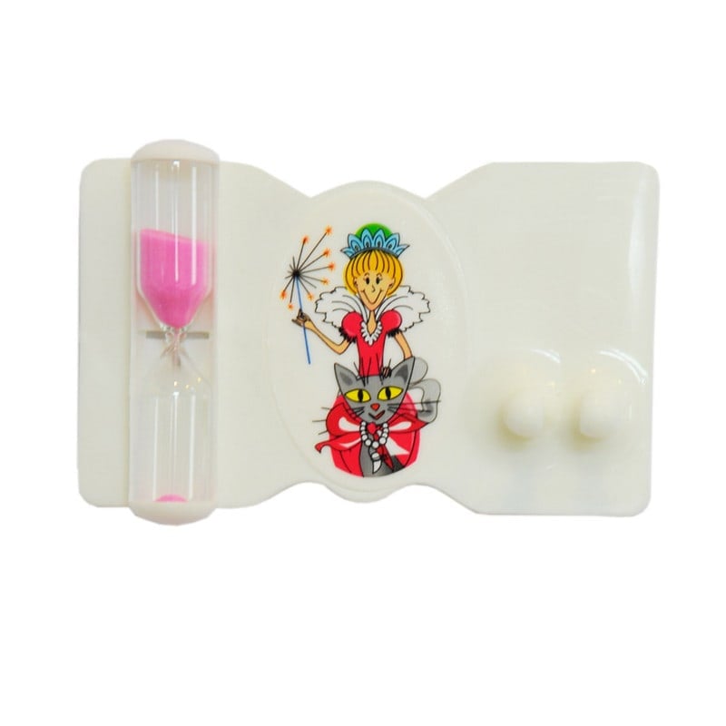 Tooth Brushing Set for Children pink