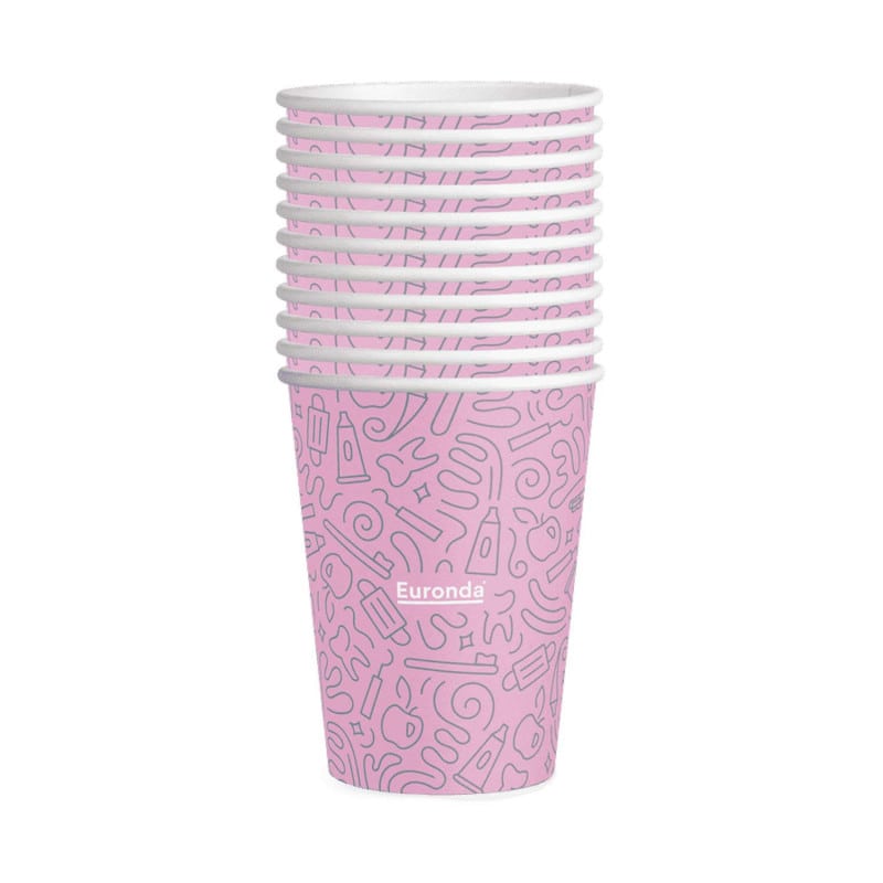 Monoart Graffiti Paper Cups rose