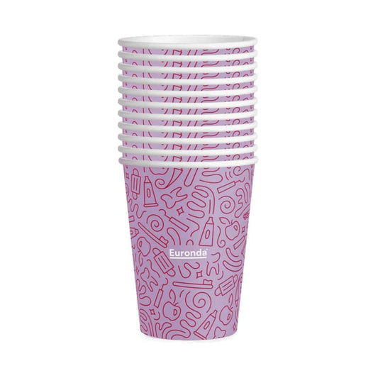 Monoart Graffiti Paper Cups purple