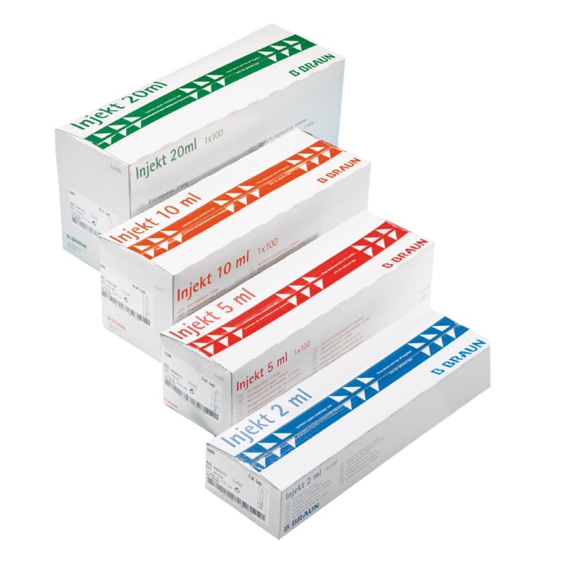 Injekt Disposable Syringes 5 ml (exzentrisch)