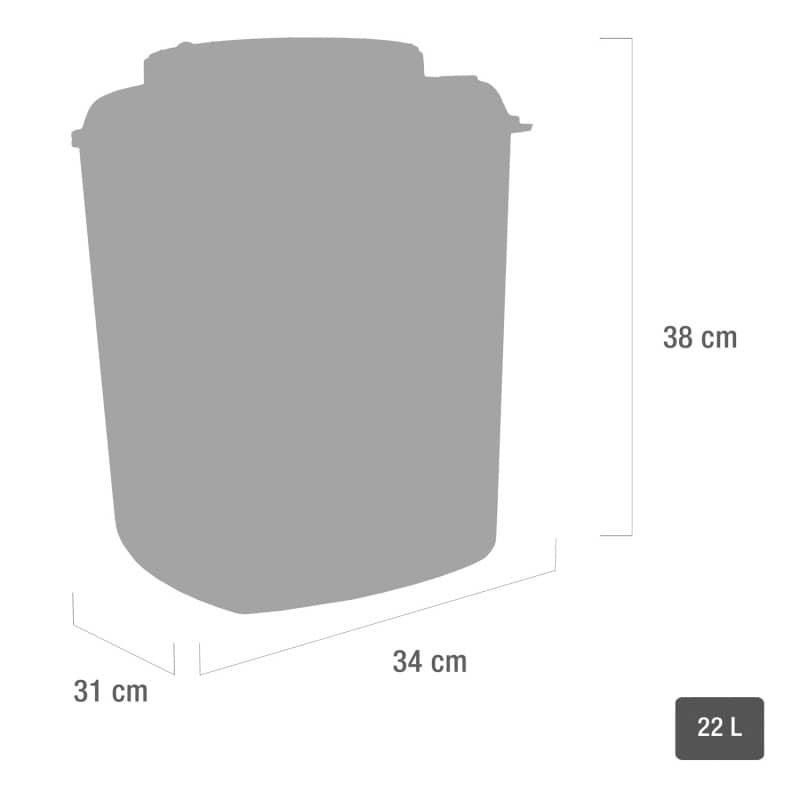 Teqler Sharps Container 22 L