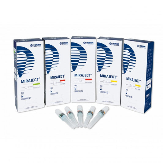 Miraject Injection Cannulas 30/42, 27G, 0.4 x 35 mm