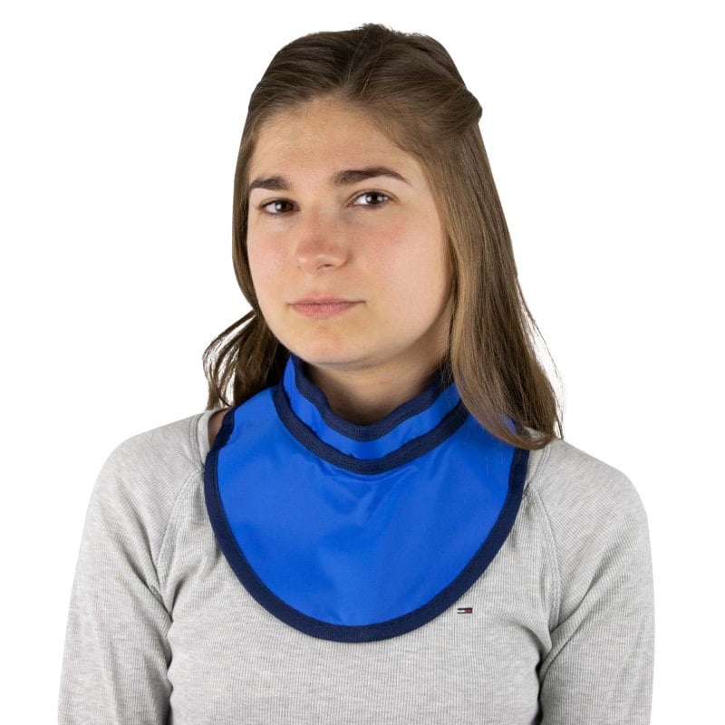 Thyroid X-Ray Protection Collar royal blue